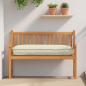 Preview: Kissen Oxford-Stoff Creme 120 x 50 x 12 cm