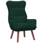 Preview: Sessel Dunkelgrün 69 x 74 x 93 cm Samt