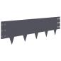 Preview: Raseneinfassung 20 stk. 100 x 30 cm Stahl Anthrazit