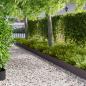 Preview: ARDEBO.de - Raseneinfassung 10 stk. 102 x 15 x 4 cm Stahl Schwarz