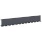 Preview: Raseneinfassung 10 stk. 102 x 15 x 4 cm Stahl Anthrazit