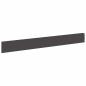 Preview: Rasenkante 20 stk. 100 x 12 cm Stahl Schwarz