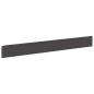 Preview: Rasenkante 20 stk. 100 x 12 cm Stahl Schwarz