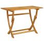 Preview: Sydney Rechteckiger Tisch Braun 110 x 55 x 75 cm