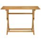 Preview: Sydney Rechteckiger Tisch Braun 110 x 55 x 75 cm