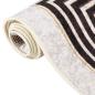 Preview: Teppich Waschbar 160x230 cm Hellbeige