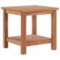 Preview: ARDEBO.de - Couchtisch 45x45x45 cm Massivholz Teak