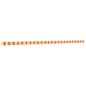Preview: Markisenvolant Gelb und Orange Gestreift 6 m
