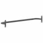 Preview: Satteldeckenhalter Schwarz Eisen