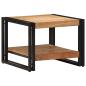 Preview: ARDEBO.de - Couchtisch 50x50x38 cm Massivholz Akazie