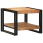 Preview: Couchtisch 50x50x38 cm Massivholz Akazie