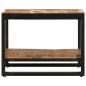 Preview: Couchtisch 50x50x38 cm Massivholz Akazie