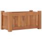 Preview: Hochbeet 50x25x25 cm Massivholz Teak