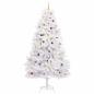 Preview: Künstlicher Weihnachtsbaum 300 cm PVC und Stahl Weiß
