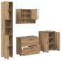 Preview: Badezimmermöbel-Set 4 Stk. Artisan-Eiche 35 x 30 x 192 cm