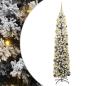 Preview: Künstlicher Weihnachtsbaum mit 300 LEDs mit Ständer Grün 210 cm