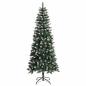 Preview: Künstlicher Weihnachtsbaum mit 300 LEDs mit Ständer Grün 180 cm