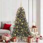 Preview: ARDEBO.de - Künstlicher Weihnachtsbaum Grün 180 cm PVC, Plastik und Stahl