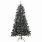 Preview: Künstlicher Weihnachtsbaum Grün 210 cm PVC, Plastik und Stahl