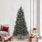 Preview: ARDEBO.de - Künstlicher Weihnachtsbaum Grün 210 cm PVC, Plastik und Stahl