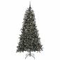 Preview: Künstlicher Weihnachtsbaum Grün 210 cm PVC, Plastik und Stahl