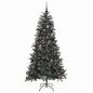 Preview: Künstlicher Weihnachtsbaum Grün 210 cm PVC, Plastik und Stahl