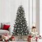Preview: ARDEBO.de - Künstlicher Weihnachtsbaum Grün 210 cm PVC, Plastik und Stahl