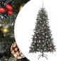 Preview: Künstlicher Weihnachtsbaum Grün 210 cm PVC, Plastik und Stahl