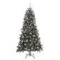 Preview: Künstlicher Weihnachtsbaum Grün 210 cm PVC, Plastik und Stahl