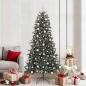 Preview: ARDEBO.de - Künstlicher Weihnachtsbaum Grün 210 cm PVC, Plastik und Stahl