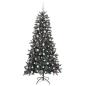 Preview: Künstlicher Weihnachtsbaum Grün 210 cm PVC, Plastik und Stahl
