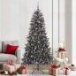 Preview: ARDEBO.de - Künstlicher Weihnachtsbaum Grün 210 cm PVC, Plastik und Stahl