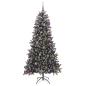 Preview: Künstlicher Weihnachtsbaum Grün 210 cm PVC, Plastik und Stahl