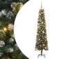 Preview: Künstlicher Weihnachtsbaum mit 300 LEDs mit Ständer Grün 180 cm