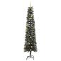 Preview: Künstlicher Weihnachtsbaum mit 300 LEDs mit Ständer Grün 240 cm