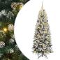 Preview: Künstlicher Weihnachtsbaum Weiß 180 cm