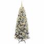 Preview: Künstlicher Weihnachtsbaum Weiß 180 cm