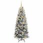 Preview: Künstlicher Weihnachtsbaum Weiß 180 cm