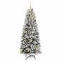 Preview: Künstlicher Weihnachtsbaum Weiß 210 cm