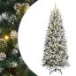 Preview: Künstlicher Weihnachtsbaum Weiß 240 cm