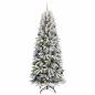 Preview: Künstlicher Weihnachtsbaum Weiß 240 cm