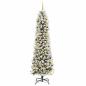 Preview: Künstlicher Weihnachtsbaum Weiß 240 cm