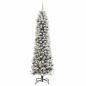 Preview: Künstlicher Weihnachtsbaum Weiß 240 cm