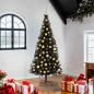 Preview: ARDEBO.de - Weihnachtsbaum Schwarz 180 cm PVC