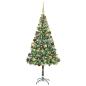 Preview: Künstlicher Weihnachtsbaum Grün 180 cm PVC und Stahl
