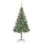 Preview: Künstlicher Weihnachtsbaum Grün 180 cm PVC und Stahl