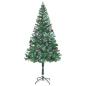 Preview: Künstlicher Weihnachtsbaum Grün 180 cm PVC und Stahl