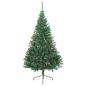 Preview: Künstlicher vorbeleuchteter Weihnachtsbaum Grün 240 cm PVC
