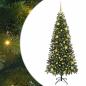 Preview: Künstlicher Weihnachtsbaum mit 300 LEDs Grün 180 cm PE und PVC