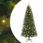Preview: Künstlicher Weihnachtsbaum mit 300 LEDs Grün 210 cm PE und PVC
